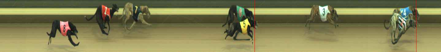 Race result finish photo